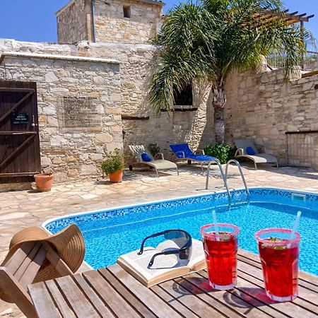 Ferienwohnung Athena'S Pool Oasis Skarinou Exterior foto