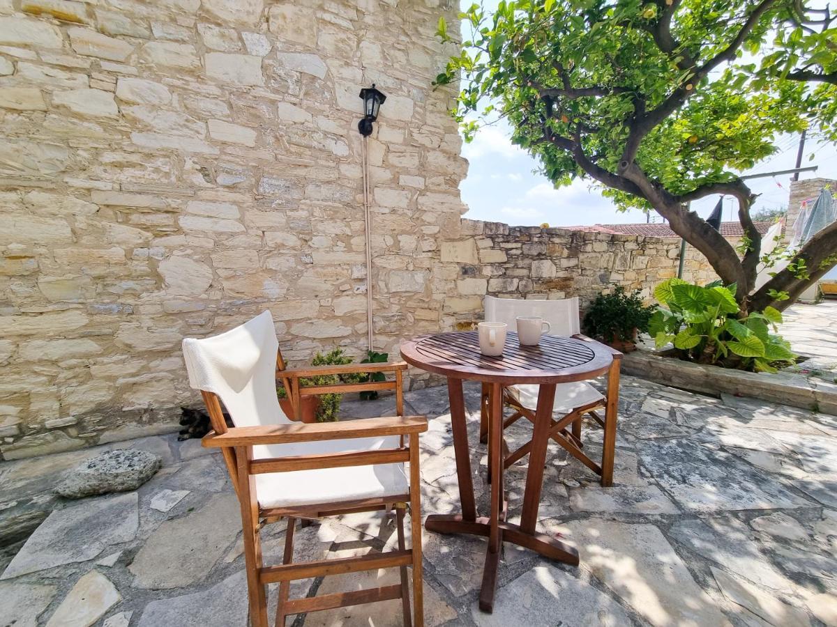 Ferienwohnung Athena'S Pool Oasis Skarinou Exterior foto