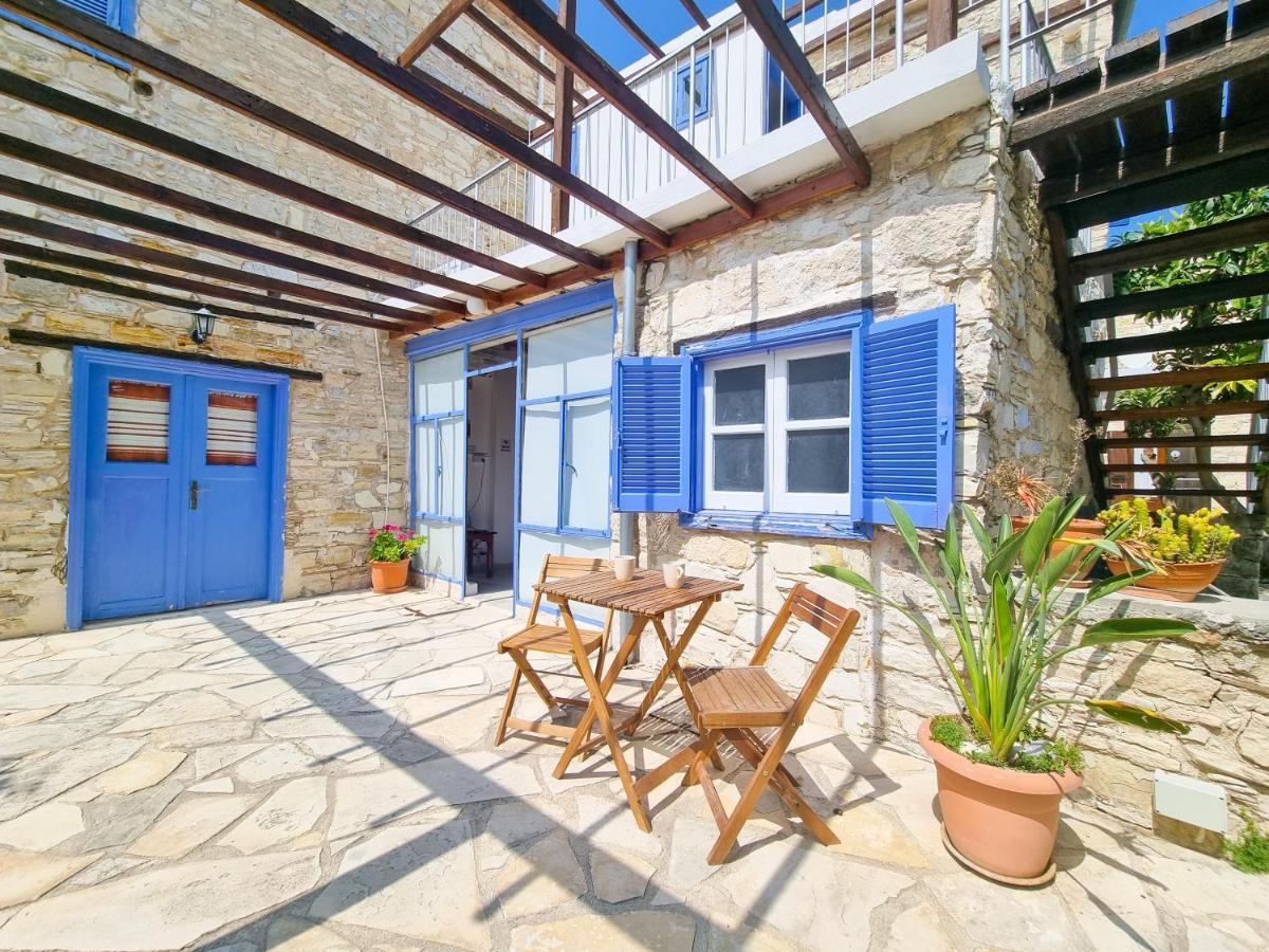 Ferienwohnung Athena'S Pool Oasis Skarinou Exterior foto