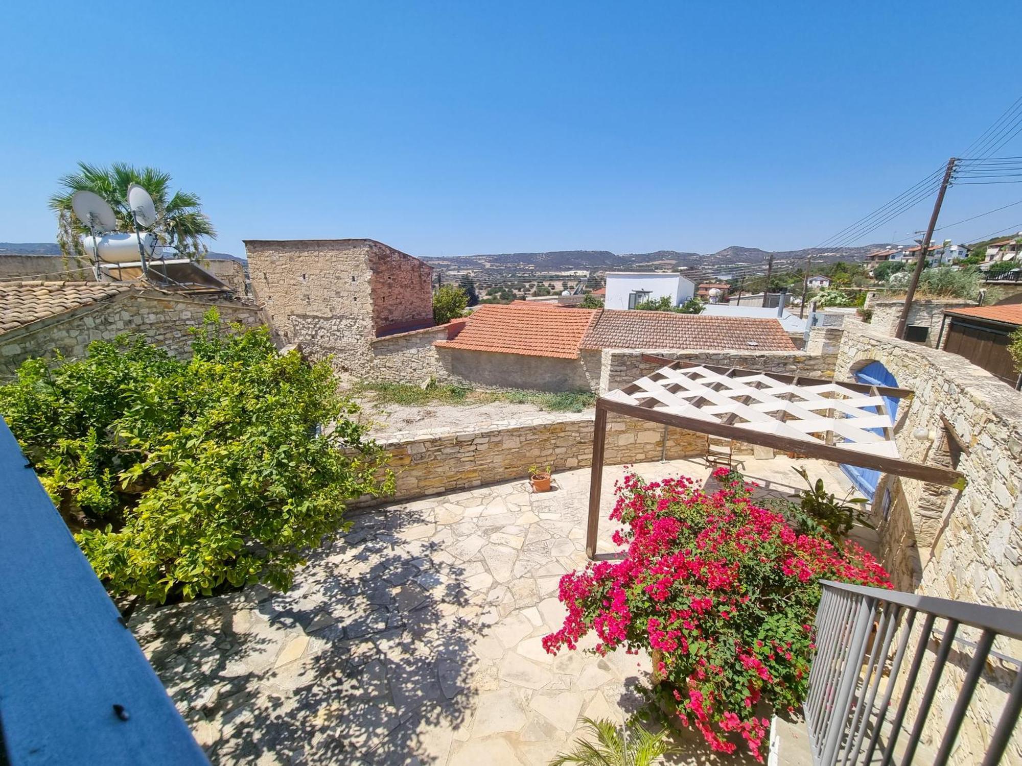 Ferienwohnung Athena'S Pool Oasis Skarinou Exterior foto