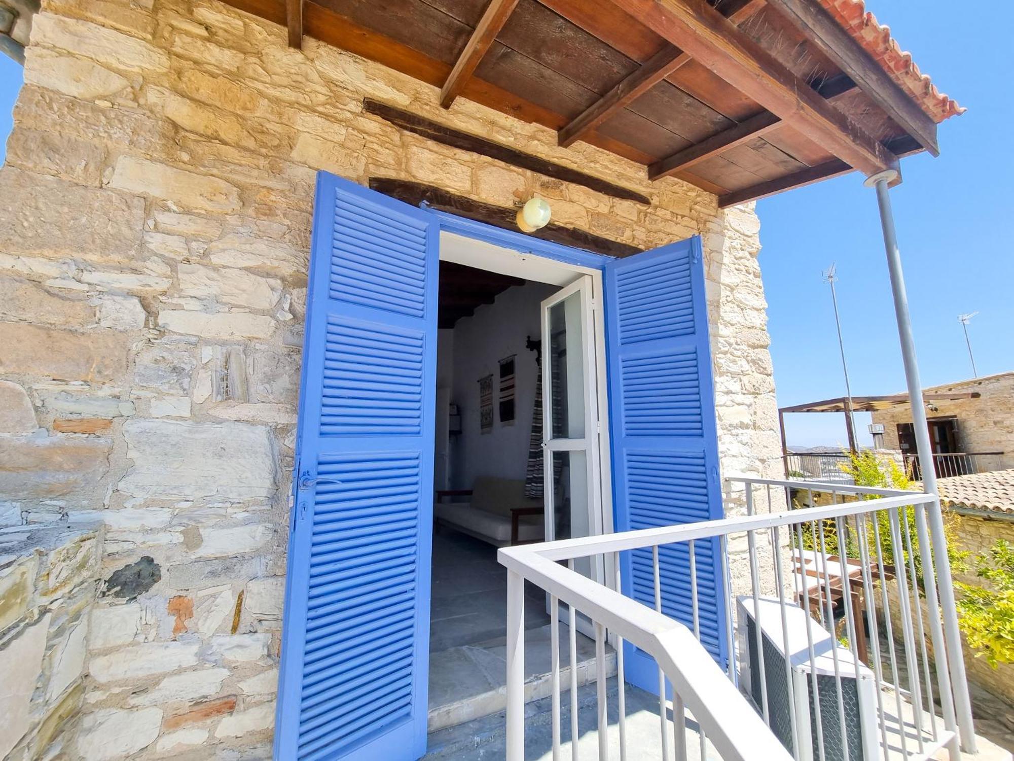 Ferienwohnung Athena'S Pool Oasis Skarinou Exterior foto