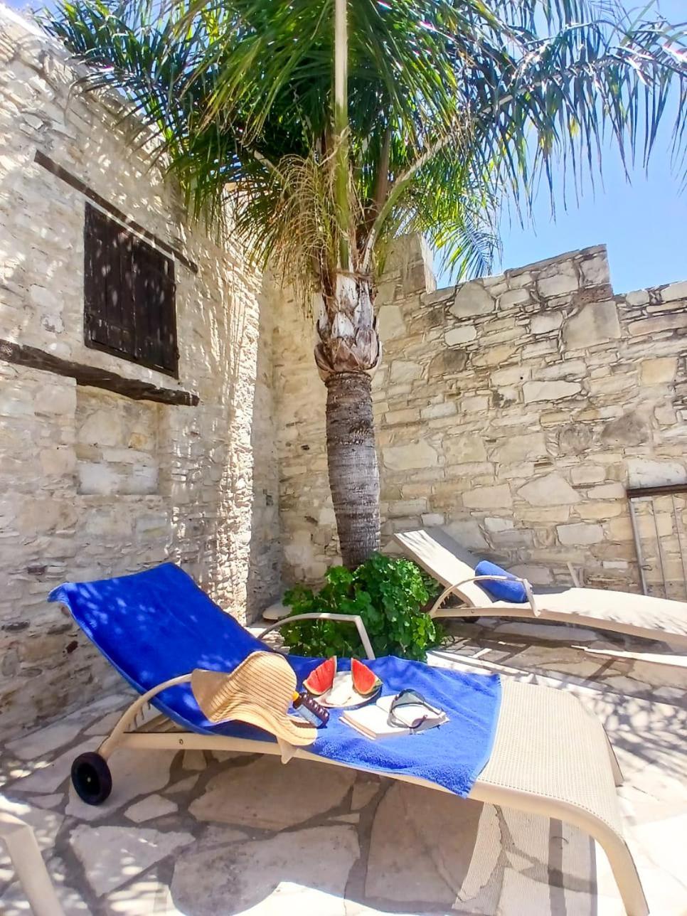 Ferienwohnung Athena'S Pool Oasis Skarinou Exterior foto