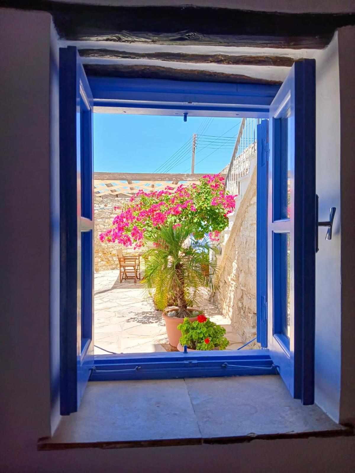 Ferienwohnung Athena'S Pool Oasis Skarinou Exterior foto